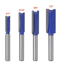 Fresa recta de doble filo para router, de aleación, para fresado de bordes de madera, 28mmX65mmX6mm, vástago de 6mm, de tungsteno, para carpintería CNC, OEM/ODM, HRC65