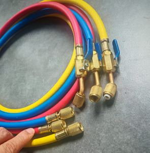 Bán Buôn New Của Nhãn Hiệu Điều Hòa Không Khí Sạc Hose Van An Toàn Cho Freon Lạnh Khí R12 R134 R410 R32 - Product Image 6