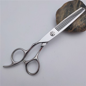Tijeras de peluquería para zurdos de 6.0 pulgadas, de marca personalizada, para entresacar y cortar, de acero inoxidable Zhanjiang - Product Image 3