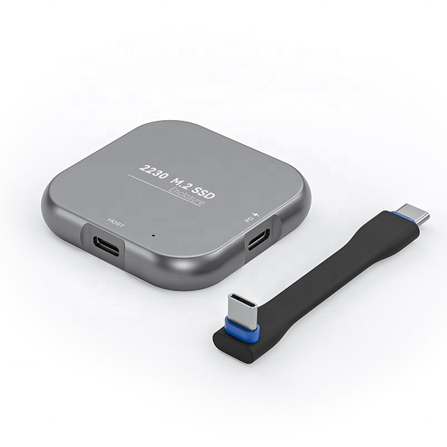 10Gbps SSD Enclosure with PD 100W Magnetic M.2 2230 NVMe Magnetic SSD Case USB C 3.2 Gen2 to NVMe PCI-E for Iphone15 Macbook