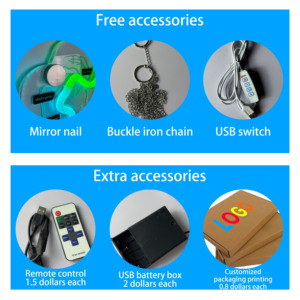 Tùy chỉnh thực hiện Neon dẫn đăng ký cho mạch đua của Mỹ COTA người đàn ông hang động trang trí nội thất với nguồn ánh sáng bền - Product Image 3