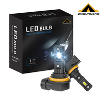 Ampoules de phare LED ZIGOCAR 1:1 15W 6000K 1500LM, phare de remplacement automobile avec driver intégré pour éclairage automobile 9-30V