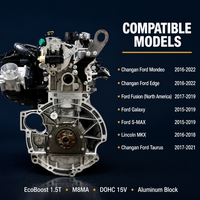 Nouveau moteur turbo EcoBoost 1,5 L, 4 cylindres, DOHC, 16 soupapes, essence, pour Mondeo, Edge, Fusion, Galaxy, S MAX, C Max, Lincoln MKX