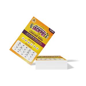 Impresión <span class=keywords><strong>de</strong></span> Tarjetas <span class=keywords><strong>de</strong></span> Lotería Rasca y Gana Personalizadas en Papel Couché a Bajo <span class=keywords><strong>Precio</strong></span>, Impresión CMYK, Tarjetas <span class=keywords><strong>de</strong></span> Lotería Rasca y Gana, Tarjetas Ganadoras - Product Image 2