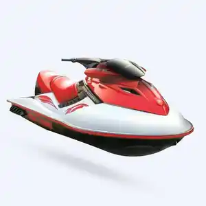 Perahu Motor aluminium gaya 4 Tak, perahu tenaga Ski Jet air Mini 4 Tak