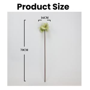 Nouvelle Arrivée 2026 – Fleurs d'<span class=keywords><strong>Amaryllis</strong></span> Artificielles de Haute Qualité Effet Naturel, Rouge, 70cm, en PU, pour Décoration Maison et Mariage - Product Image 2