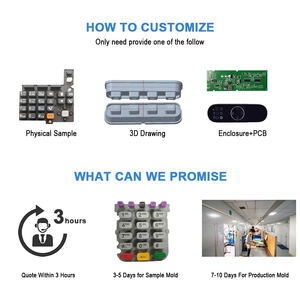 Teclado de Silicona Personalizado Jinjin para Cerradura Electrónica de Puerta - Teclado Táctil Impermeable con Aplicación de <span class=keywords><strong>Portero</strong></span> - Product Image 5