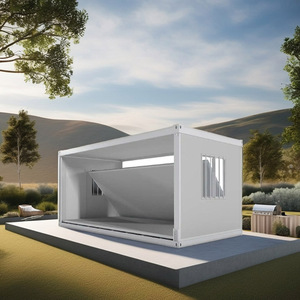 Conteneur pliable de 40 pieds Maison mobile modulaire de luxe préfabriquée Panneaux muraux de style chaud Prix compétitif pour les applications des hôtels du centre commercial - Product Image 6
