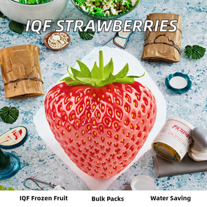 Organic IQF <b>Frozen</b> Strawberries in Bulk Economically Priced with Water Preservation Process High Quality <b>Frozen</b> <b>Fruit</b> - Product Image 3