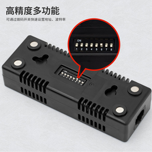 Temperatuur- en vochtigheidssensor voor serverkamerkasten RS485 USB Magnetische wandmontage ODM-afstandsbediening - Product Image 3