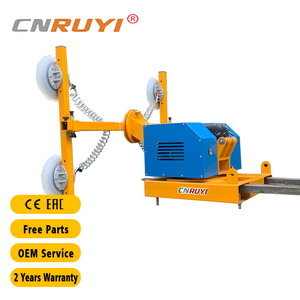 Alta seguridad CE certificado 300-400Kg rotación eléctrica 360 ° montacargas tipo elevador de vacío para instalar vidrio/hoja de metal - Product Image 2