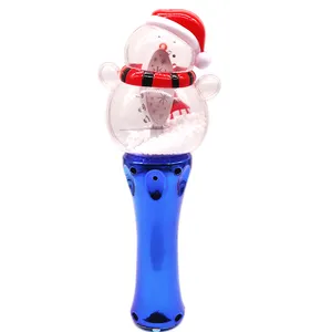 En iyi noel hediyesi çocuk oyuncak Light Up Spinner değnek sopa oyuncak ile yanıp sönen Led sihirli Light Up noel baba değnek