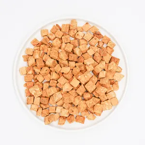 Hot Bán Ngon Chất Lượng Cao Protein Mèo Và Chó Freeze Khô Diced Salmon Snack Pet Treats