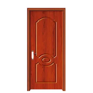 2 panel pintu interior mdf hdf desain kayu interior pintu primed plate pintu Cetak