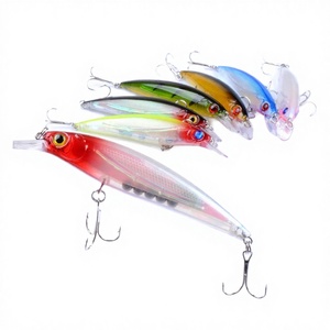 Leurre de pêche Minnow de qualité supérieure avec yeux 3D, appât dur en plastique pour la pêche au daimond, au poisson-chat, au cabillaud en rivière, lac, ruisseau, océan, jig et wobblers - Product Image 4