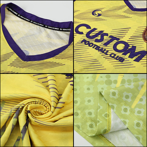 Magliette da Calcio in Poliestere di Alta Qualità con Logo Personalizzato, Taglie Grandi, Traspiranti, con Nome della Squadra, Maglia da Allenamento Calcio Z25996 - Product Image 6