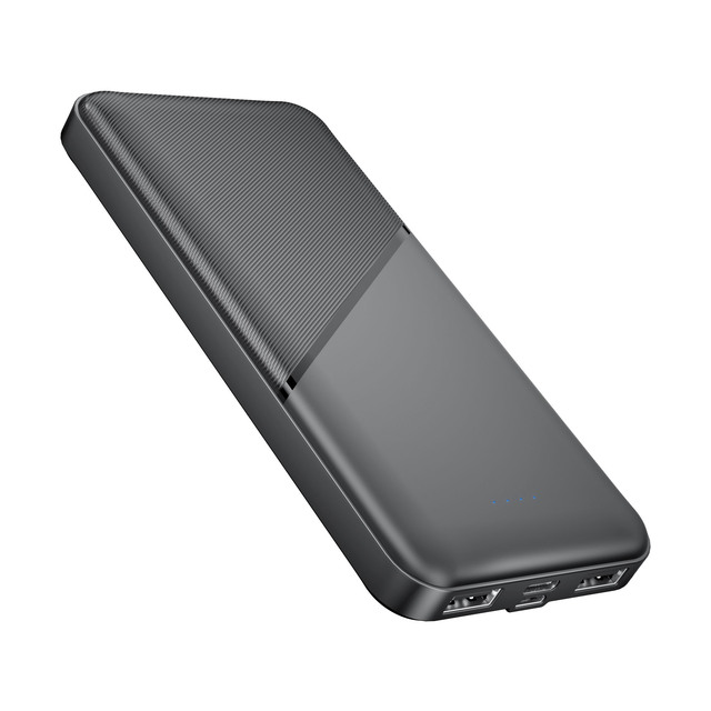 2025 Hot Selling Big Capacity 10000mAh Battery Pack Type-C Bidirectional Input Output Ultrathin Portable Charger Power Bank