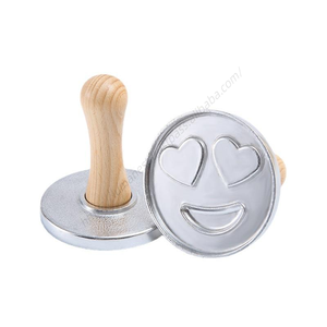 Moule à biscuits et desserts en gros DD2550, emporte-pièce pour gâteaux et biscuits, moule à gâteau visage souriant avec poignée en bois - Product Image 1
