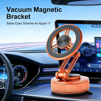 Support de téléphone de voiture en alliage de zinc de qualité supérieure, adsorption par le vide, 360° °   Support de téléphone rotatif durable et stable pour tous les smartphones, livraison rapide