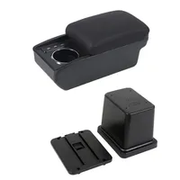 Vtear pour Changan EADO EV460 2018-2026 Boîte de rangement d'accoudoir central avec porte-gobelet et interface USB, pièces de rechange