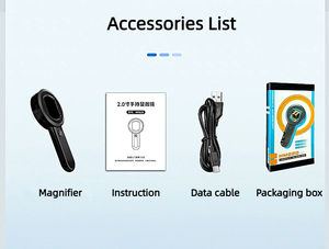 Цифровой микроскоп 200X с 2-дюймовым HD-дисплеем, разрешение 1920x1080, гарантия 3 года - Product Image 6