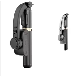 Q08 stabilisateur de cardan 360 Rotation pour téléphone Selfi Stick avec trépied caché Mobile vidéo de cardan à axe unique pour <span class=keywords><strong>Tik</strong></span> <span class=keywords><strong>Tok</strong></span> - Product Image 1