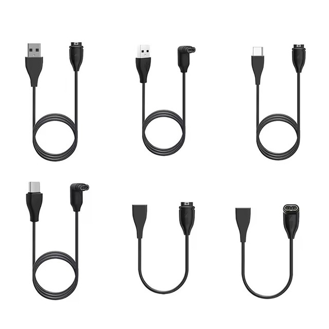 USB Charging Cable For Garmin Fenix 7 7S 7X 6 6S 6X 5 5X 5S Plus Vivoactive 3 Forerunner 945 935 245 255 Charger Dock
