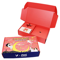 Boîtes d'expédition personnalisées avec logo, boîtes à vêtements de luxe, impression CMYK Pantone, carton ondulé, boîtes d'expédition en papier pour vêtements et chaussures