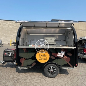 2025 meilleur prix cuisine mobile chariot de vente de nourriture de rue entièrement équipé camion de nourriture Mini remorque de nourriture à vendre - Product Image 3