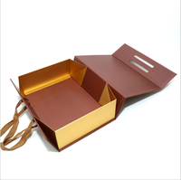 Fabricant de boîte rigide de luxe en carton avec logo personnalisé Emballage de boîte magnétique Boîtes cadeaux de luxe pliantes avec magnétique