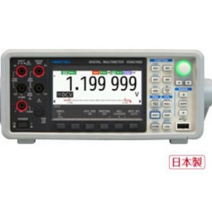 Equipo de Comunicación Iwasaki, Multímetro Digital Iwatsu Voac7602, 1000 V CC, 200 A CC, Hecho en Japón - Product Image 1