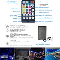 Kit Lampu Serat Optik Mobil Starlight Headliner Twinkle RGBW Dual Port Pengubah Warna Kontrol APP 20W untuk Lampu Serat Optik Mobil