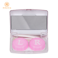 Boîte de rangement portable pour lunettes à texture martelée délicate, peut être combinée avec des nettoyants pour verres et un kit de chiffons de nettoyage pour verres.