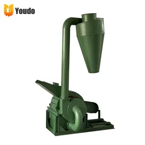 Mobile Small Waste Leaf Tree Branch Twigs Shredder Chipper Wood Chip Grinder Wood Crusher Hammer Mill Machine For Sale