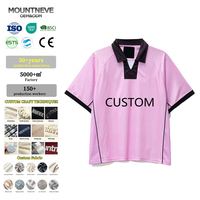 Maillot de rugby personnalisé 2 pièces pour homme, col polo, manches raglan, passepoil contrastant, panneau en maille respirante, entraînement, vente en gros OEM