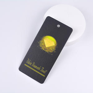 Op Maat Gemaakt Speciaal Papier Vintage Kleding Prijs Hang <span class=keywords><strong>Label</strong></span> Met Touw Voor Kleding - Product Image 1