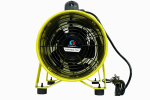 Ventilateur <span class=keywords><strong>d</strong></span>'évacuation industriel robuste de 10 pouces - Ventilation portable pour les fumées de soudage, la poussière, la chaleur dans les ateliers et les garages - Product Image 6