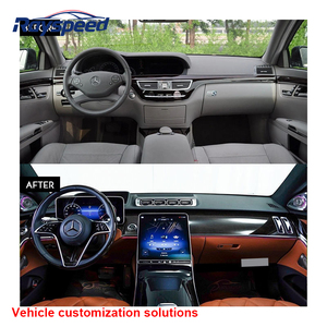 Amélioration du tableau de bord de la voiture, mise à niveau de l'intérieur pour Mercedes Classe S W221, accessoires internes pour Mercedes, de W221 à W222 - Product Image 2