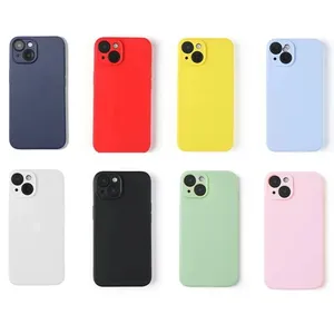 Wholesales Luxury Silicone Phone Case for iPhone 11 12 13 14 15 Pro Max Soft Candy Cover for iPhone XR XS Max 7 8 Plus SE 2020