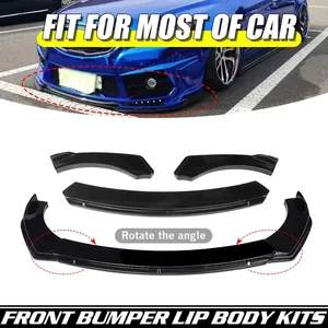 3x Protector de Parachoques Delantero Universal para SEAT LEON FR 5F MK1 MK3 MK3.5 MK5 y <span class=keywords><strong>Ibiza</strong></span> 6J 6L - Product Image 1