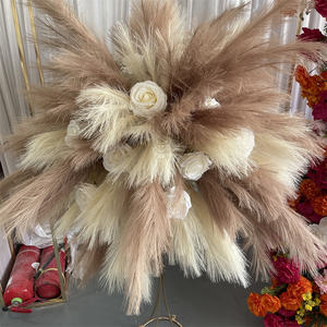 IFG定制人工仿真3D秋季天然潘帕斯玫瑰花球婚礼派对活动装饰 - Product Image 3