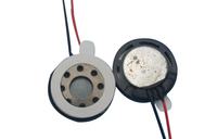 Haut-parleur micro dynamique rond à large bande de 13 mm, 8 ohms, 0,5 W pour téléphone portable avec câble