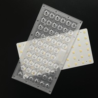 Carte PCB SMD 3030 58x4 232 pièces avec lentille LED PC TYPEV 150 degrés 150W 200W