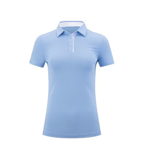 Vente en gros de polos de golf de qualité supérieure <span class=keywords><strong>pour</strong></span> femmes <span class=keywords><strong>polo</strong></span> <span class=keywords><strong>blanc</strong></span> en polyester élasthanne impression personnalisée t-shirt <span class=keywords><strong>polo</strong></span> <span class=keywords><strong>pour</strong></span> femmes coupe ajustée - Product Image 2