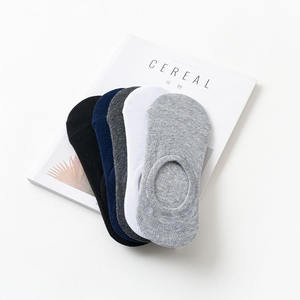 Jingwen OEM Calcetines Por Mayor calzini alla caviglia invisibili da uomo in cotone più economici personalizzati No Show - Product Image 5