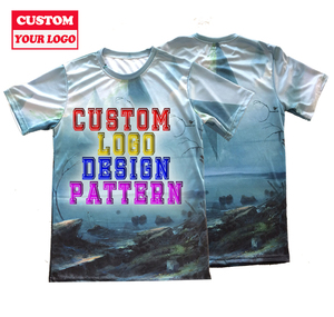เสื้อยืดวิ่งคอกลมพิมพ์ลายตามสั่ง สำหรับงานซับลิเมชั่น ระบายเหงื่อได้ดี เย็นสบาย ผลิตจากโพลีเอสเตอร์ผสมสแปนเด็กซ์ เน้นประสิทธิภาพการสวมใส่ - Product Image 4