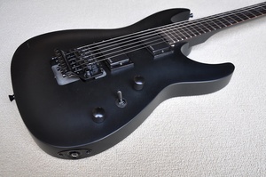 Guitare électrique Flyoung à prix abordable, finition noire mate, instrument de musique, accastillage noir, 6 cordes, micros <span class=keywords><strong>EMG</strong></span> - Product Image 4