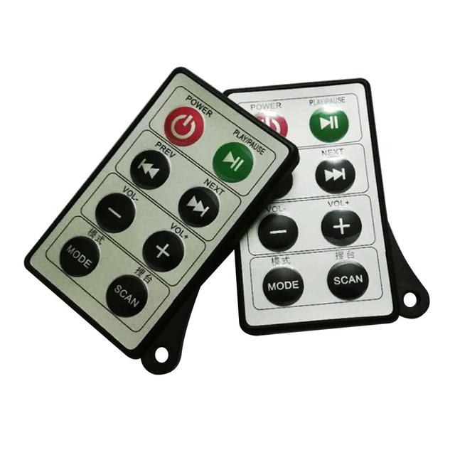 Max 8 Keys Mini Key Ring Keychain Universal IR Wireless Remote Control
