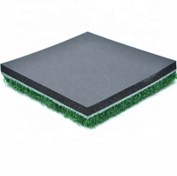 Practice en nylon Turf Swing Chipping Impact Simulator Practice Indoor Golf Hitting Mat