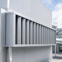 Silencieux d'évacuation d'air industriel polyvalent à faible perte de pression – Solution personnalisée pour la fabrication générale